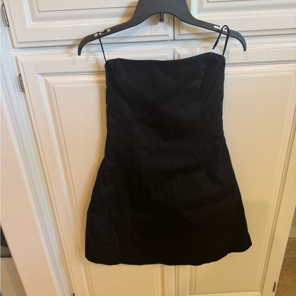 White House Black Market Black Strapless Sheath Dress - Picture 1 of 4